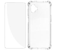 Avizar Pack Protection pour Samsung Xcover 6 Pro Coque Renforcée + Verre Trempé