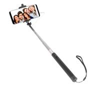Avizar Perche à Selfie Orientable Filaire avec Prise Jack 3.5mm Noir
