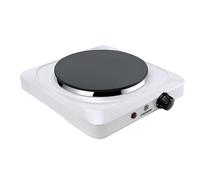 Avizar Plaque de Cuisson Électrique 1500W 5 Niveaux de Température Blanc