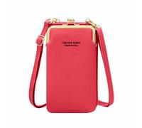 Avizar Pochette Bandoulière Smartphone Simili cuir grainé Multi-compartiments