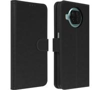Avizar, Portefeuille Flip Cover, Etui à rabat en similicuir pour Xiaomi Mi 10T Lite, Noir