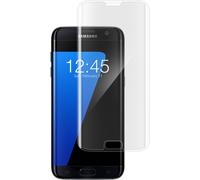 Avizar, Protection d'écran en verre trempé coins arrondis pour Galaxy S7 Edge, Transparent