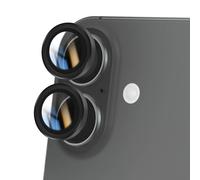 Avizar Protection d'Objectif Caméra pour iPhone 16 avec Contour Renforcé Noir