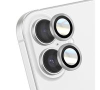 Protection d'Objectif Caméra pour iPhone 17 avec Contour Renforcé Argent