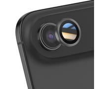 Protection d'Objectif Caméra pour iPhone Air avec Contour Renforcé Noir