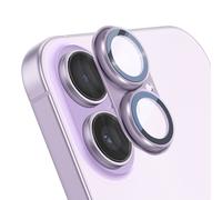 Protection Objectif Caméra pour iPhone 17 Cadre Monobloc en Aluminium Lavande