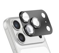 Protection Objectif Caméra pour iPhone 17 Pro Cadre Monobloc en Aluminium Noir