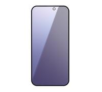 Avizar Protège écran pour iPhone 15 et 15 Pro Verre Trempé Anti-lumière Bleue Noir