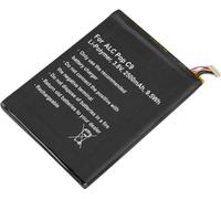 Avizar, Remplacer la batterie Alcatel Pop C9 / Fierce XL Li-Po 3.8V 2500mAh, Noir