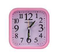 Avizar Réveil Analogique pour Chambre avec Fonction d’Alarme et Éclairage Rose