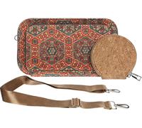 Avizar, sac en liège, CorkArt Collection, fermeture éclair, multicolore