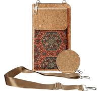 Avizar, sac en liège, CorkArt Collection, fermeture magnétique / fermeture éclair, multicolore