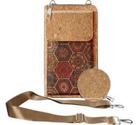 Avizar, sac en liège, CorkInspire Collection, fermeture magnétique / fermeture éclair, multicolore