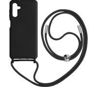 Avizar, Samsung Galaxy A14 5G / 4G Housse de protection avec chaîne en nylon de 80 cm, noir