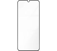 Avizar, Samsung Galaxy A25 Film de protection en verre blindé, Full Glue 5D, Noir transparent
