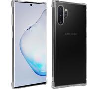 Avizar, Samsung Galaxy Note 10 Plus étui pare-chocs en silicone, antichoc, transparent