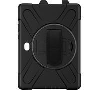 Avizar, Samsung Galaxy Tab Active 5 Pro / 4 Pro / Pro 10.1 Housse hybride avec sangle, Noir