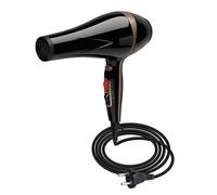 Avizar Sèche-cheveux 1550W Air Chaud et Froid Fonction Réduction Sonore Noir
