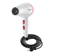 Sèche Cheveux de Voyage 1000W avec 4 Vitesses pour Séchage Rapide Blanc / Rose