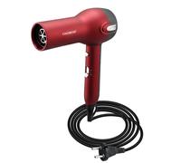 Avizar Sèche-Cheveux Électrique 1400W avec Air Froid et Vitesses Réglables Rouge
