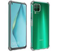 Avizar, Set de protection premium Huawei P40 Lite Housse de protection + film de protection, Transparent