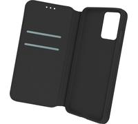 Avizar, similicuir Cover Classic Edition, étui à rabat pour Oppo A74, noir