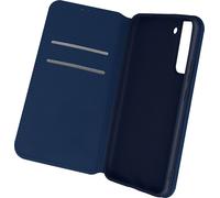 Avizar, similicuir Cover Classic Edition, étui à rabat pour Samsung Galaxy S22, bleu