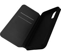 Avizar, Similicuir Cover Classic Edition pour Oppo A17, Noir