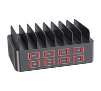 Avizar Station de Charge 16 Ports USB Smartphone et Tablette 150W Noir