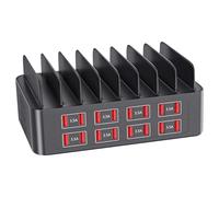 Avizar Station de Charge 16 Ports USB Smartphone et Tablette 150W Noir