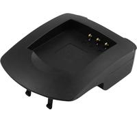 Avizar, station de charge pour Samsung SLB-0737 SLB-0837 KonMin NP-1 batterie d'appareil photo, noir