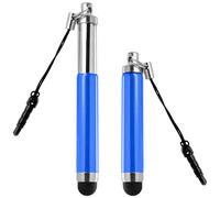 Avizar Stylet écran rétractable jack 3.5mm universel Bleu