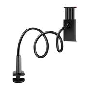 Avizar Support Bureau pour Smartphone et Tablette Rotatif Bras Flexible Noir