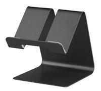 Avizar Support Bureau pour Smartphone Patins Antidérapants Aluminium Noir