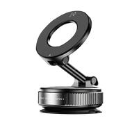 Support Magnétique Ventouse pour Tableau de Bord / Pare-brise Voiture compatible MagSafe Noir