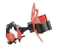 Avizar Support Vélo Moto pour Smartphone Grip Extensible et Silicone Rotatif Noir / Rouge