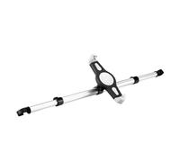 Support Voiture Appui-tête pour Tab et Smartphones 7' à 11' Rotation 360° Argent