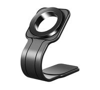 Avizar Support Voiture Magnétique Adhésif et Flexible 360° pour Smartphone Noir