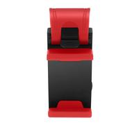 Avizar Support Voiture Smartphone Fixation Volant Design Compact Rouge et Noir