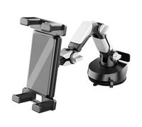 Support Voiture Universel à Ventouse avec Bras Réglable et Rotatif 360° Noir