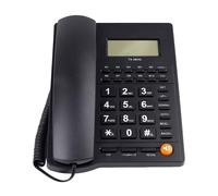 Avizar Téléphone Fixe Filaire Multifonction avec Écran LCD / Touches M1 à M10