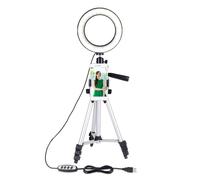 Avizar Trépied pour Smartphone Rotatif à 360° LED intégrées Hauteur max 1m