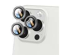 Verre Trempé Caméra pour iPhone 16 Pro Dureté 9H Anti-rayures Gris