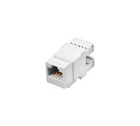 AVIZIO Alantec MKN-U5-1 - RJ45 - Blanc - Femelle - Droit - Synthétique ABS - Melamine - 22/24, Multicolor, Standard, Porte goûter 3D Strong