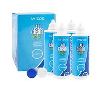 Avizor All clean soft solution nettoyante pour lentille de contact 4x350ml