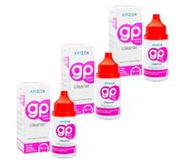 Avízor GP Cleaner - Pack 3x30ml - Nettoyage Quotidien pour Lentilles de Contact Rigides et Perméables aux Gaz - Élimine la Saleté et les Bactéries - Facile et Efficace - Sans Conservateurs