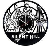 AVJERA Pyramid Head Silent Hill Disque Vinyle Rétro Horloge Murale Anniversaire Nouvel an Noël Cadeau d'anniversaire Personnalité Creative Home Design