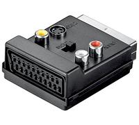 Goobay AVK 198 SCART (21-pin) 3 x RCA + S-Video Noir