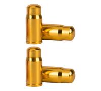 AVKGCZ Lot de 4 bouchons de valves de pneus universels filetés pour vélo - Accessoire coloré