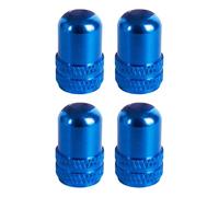 AVKGCZ Lot de 4 bouchons de valves de pneus universels filetés pour vélo - Accessoire coloré